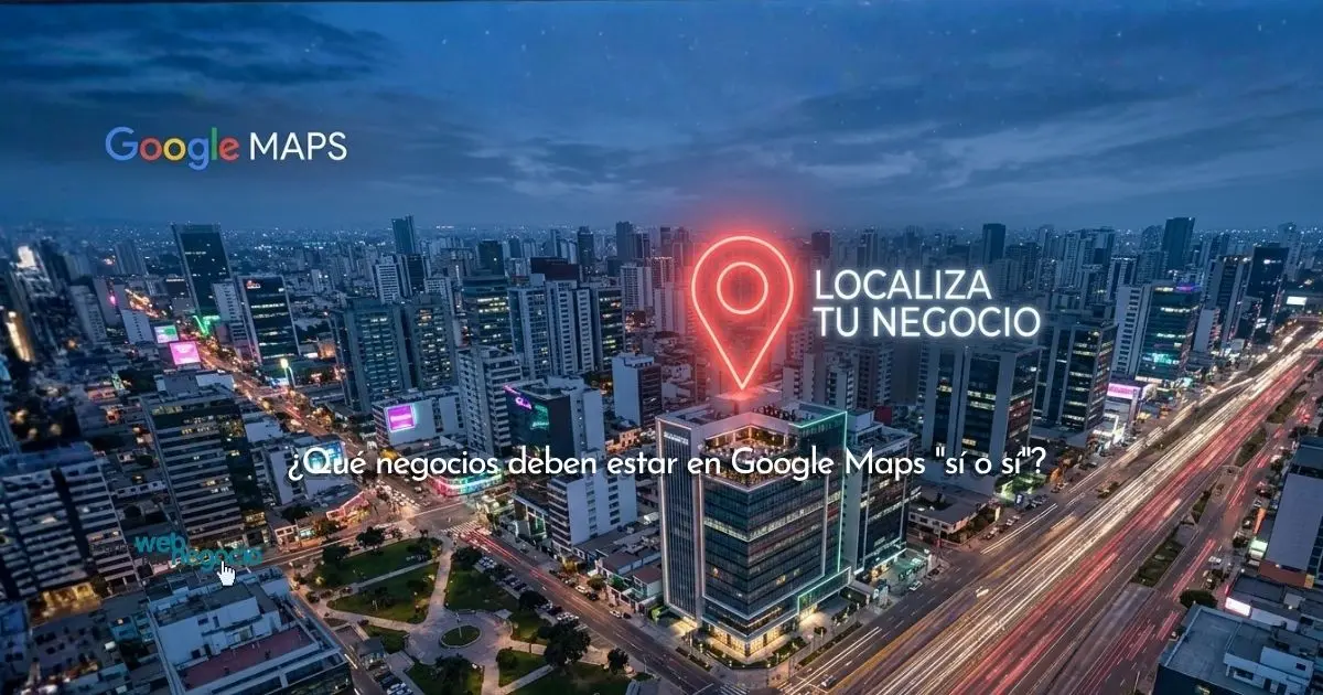 Google Maps para negocios locales